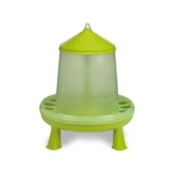 Gaun Kit Eco Vert 5/6 Poules Abreuvoir 8L Et Mangeoire 8Kg à Pieds -Volaille Magasin 11152 1 1 1