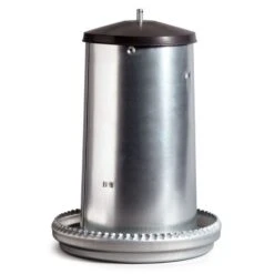 Kit Galva 15 Poules Abreuvoir 30L à Pieds Et Mangeoire 15Kg 6 Kit Galva 15 Poules Abreuvoir 30L à Pieds Et Mangeoire 15Kg -Volaille Magasin 126 mangeoire tr mie avec couvercle capacit 22 litres en t le galvanis e 1 1