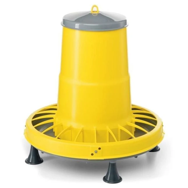 Kit Plastique 10/12 Poules Abreuvoir 15L Et Mangeoire 15,5Kg – Image 2