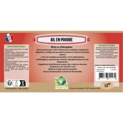 Ail En Poudre Pour Poule Seau 1,5kg - Prefor -Volaille Magasin 21151020 1
