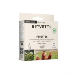Pipettes Insectifuges Bio Pour Poules Et Volailles Par 3 - Biovetol