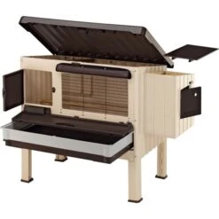 Poulailler Plastique Happy Farm 120 Jusqu’à 4 Poules - Ferplast -Volaille Magasin 57320000 3