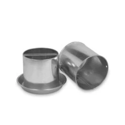 Abreuvoir Poule En Acier Galvanisé Double Paroi 15L - Gaun -Volaille Magasin abreuvoir galva poules double paroi gaun ouvert