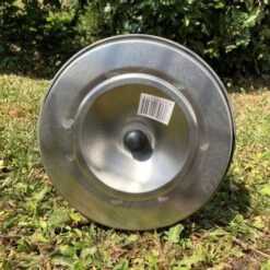 Abreuvoir Poule En Acier Inoxydable 4L - Gaun -Volaille Magasin abreuvoir inox volaille 4l vue dessous