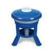 Abreuvoir Poule En Plastique Avec Pieds Imperial Easy Clean 20L Bleu Et Blanc - Gaun