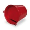 Abreuvoir Seau Métal Peint 4 Litres - Gaun -Volaille Magasin abreuvoir poule acier galvanise rouge 4l 1