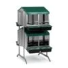 Batterie De Pondoirs Poule 8 Compartiments - Gaun -Volaille Magasin batterie pondoir 8 compartiments 4 2 places double face
