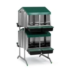 Batterie De Pondoirs Poule 8 Compartiments - Gaun
