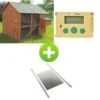Kit Poulailler Marans 15 à 18 Poules Avec Portier Zen Farm Autonome Et Trappe Taille Large -Volaille Magasin bundle marans