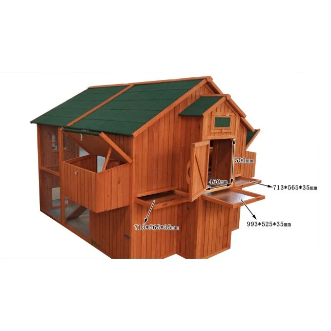 Poulailler Marans Toit Shingle 15 à 18 Poules 11 Poulailler Marans Toit Shingle 15 à 18 Poules – Image 9