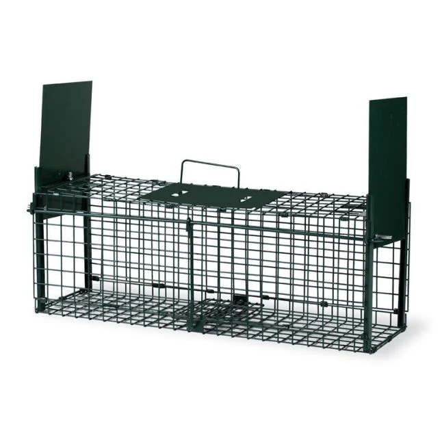 Cage Piège Pliable 2 Portes Petits Mammifere Gaun (62*19*21) 3 Cage Piège Pliable 2 Portes Petits Mammifere Gaun (62*19*21)