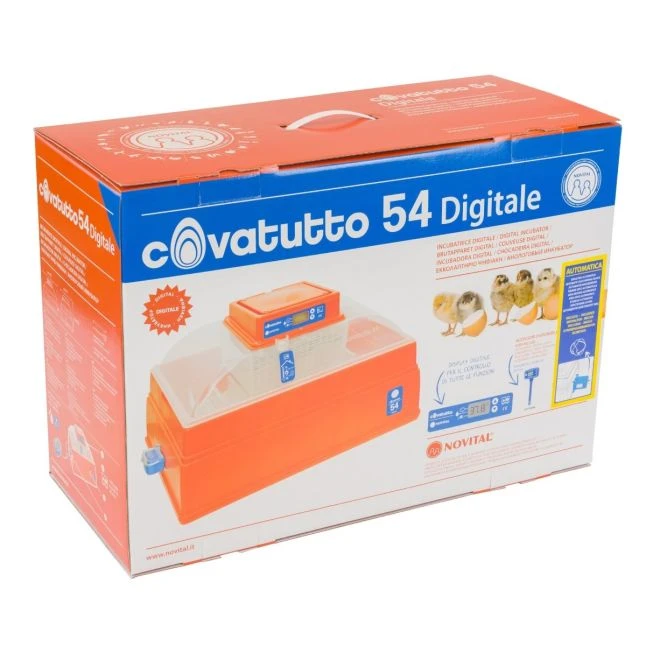 Couveuse Automatique Digitale Poule Covatutto Capacité 54 œufs - Novital 4 Couveuse Automatique Digitale Poule Covatutto Capacité 54 œufs - Novital – Image 2