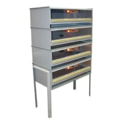 Eleveuse Artificielle Poussins Semi-professionnelle Tout équipée - FIEM 8 Eleveuse Artificielle Poussins Semi-professionnelle Tout équipée - FIEM -Volaille Magasin eleveuse articielle tout equipee fiem 4 plateaux