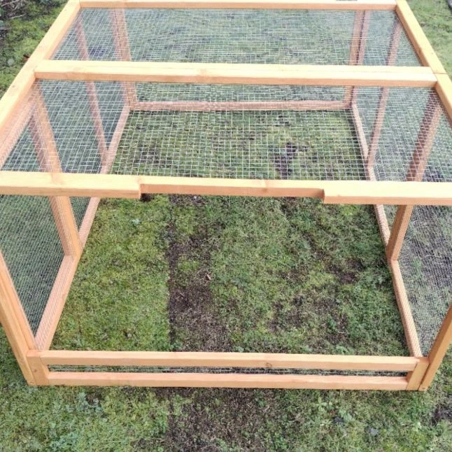 Parc Grillagé Pour Poulailler Farmer L Et XL Bois FSC 6 Parc Grillagé Pour Poulailler Farmer L Et XL Bois FSC – Image 4