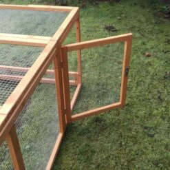 Parc Grillagé Pour Poulailler Farmer L Et XL Bois FSC 16 Parc Grillagé Pour Poulailler Farmer L Et XL Bois FSC -Volaille Magasin extension poulailler farmer bois fsc profil porte ouverte