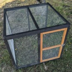 Parc Grillagé Pour Poulailler Finlandais -Volaille Magasin extension poulailler finlandais 4 a 8 poules
