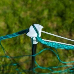 Filet Poule Grande Hauteur Double Pointe 25m X 1,26m - Zen Farm -Volaille Magasin filet poule zen farm 126cm 15m detail capuchon 1