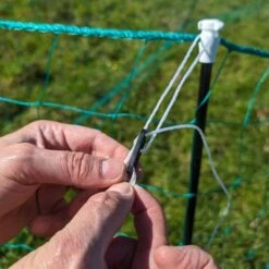 Filet Poule Grande Hauteur Double Pointe 50m X 1,26m - Zen Farm -Volaille Magasin filet poule zen farm 126cm 15m installation tendeur 2