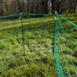 Filet Poule Grande Hauteur Double Pointe 50m X 1,26m - Zen Farm -Volaille Magasin filet poule zen farm 126cm 15m porte fermee interieur 2
