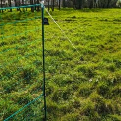 Filet Poule Grande Hauteur Double Pointe 25m X 1,26m - Zen Farm -Volaille Magasin filet poule zen farm 126cm 15m tendeur installe 1