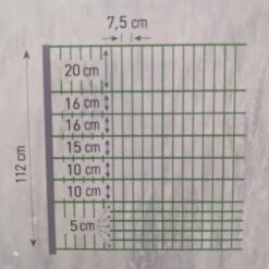 Filet Poule Simple Pointe Jaune électrifiable 50m Beaumont -Volaille Magasin filet volaille beaumont electrifiable 50m hauteur 1 12m detail