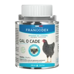 Produit Contre La Gale Des Pattes Pour Poules Et Volailles Gal O Cade 200ML - Francodex