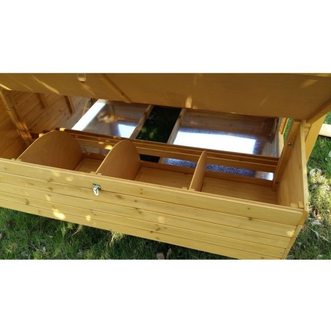 Poulailler Cémani XXL Toit Shingle Noir 15 à 18 Poules 9 Poulailler Cémani XXL Toit Shingle Noir 15 à 18 Poules – Image 7