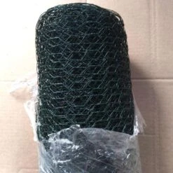 Grillage Poulailler Acier Galvanisé à Chaud Triple Torsion PVC Vert 25m X 1m épaisseur 0,8 Mm - Zen Farm -Volaille Magasin grillage galva pvc vert detail 1 5