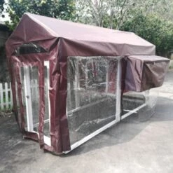 Housse De Protection Pluie Poulailler Deluxe