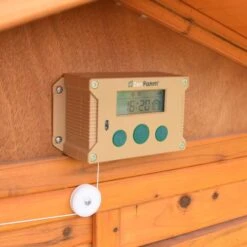 Portier Zen Farm Autonome Poulailler 12 Portier Zen Farm Autonome Poulailler -Volaille Magasin installation portier automatique poulailler zen farm vert