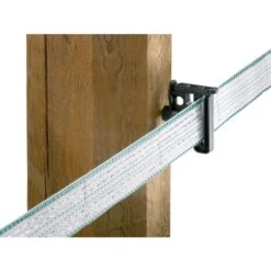 KERBL Isolateur à Clip Pour Piquet En Bois De Clôture électrique Poule Maxi Tape X 80 - Ako -Volaille Magasin isolateur clip cloture maxi tape ako installe