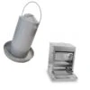 Gaun Kit Anti Nuisible 2 Poules Abreuvoir 4L Et Mangeoire 5Kg 2 Gaun Kit Anti Nuisible 2 Poules Abreuvoir 4L Et Mangeoire 5Kg -Volaille Magasin kit poulailler anti nuisible 2p