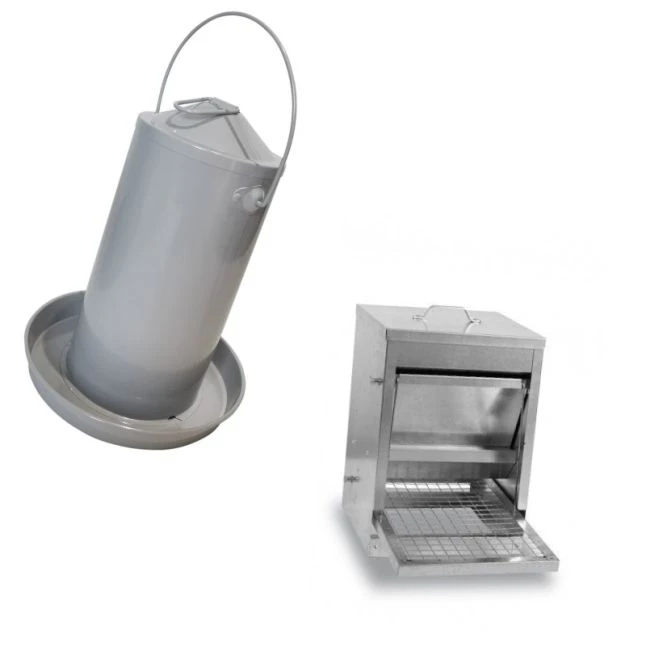 Gaun Kit Anti Nuisible 2 Poules Abreuvoir 4L Et Mangeoire 5Kg 2 Gaun Kit Anti Nuisible 2 Poules Abreuvoir 4L Et Mangeoire 5Kg