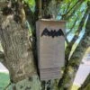 Nichoir Chauve-souris Bois FSC Petite Taille -Volaille Magasin maison chauve souris petite face avant 2