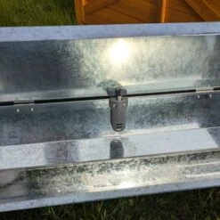 Mangeoire Pour Poule à Pédale En Acier Galvanisé 5kg - Gaun 7 Mangeoire Pour Poule à Pédale En Acier Galvanisé 5kg - Gaun -Volaille Magasin mangeoire a pedale poule gaun verin