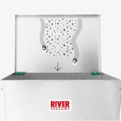 Mangeoire Anti Nuisible Poule Alma Basica Tôle Galvanisée 11L 17 Mangeoire Anti Nuisible Poule Alma Basica Tôle Galvanisée 11L -Volaille Magasin mangeoire anti nuisible alma basica 11l river systems couvercle detail