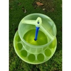 Gaun Mangeoire Poule à Pieds En Plastique Recyclé Eco 12Kg -Volaille Magasin mangeoire poule plastique recycle eco gaun 12kg interieur