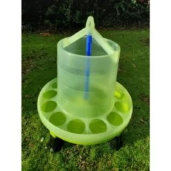 Gaun Mangeoire Poule à Pieds En Plastique Recyclé Eco 12Kg -Volaille Magasin mangeoire poule plastique recycle eco gaun 12kg ouverte