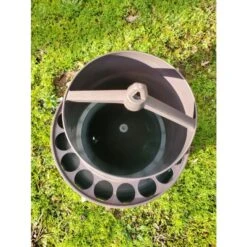 Gaun Mangeoire Poule à Pieds En Plastique Recyclé Eco 4Kg -Volaille Magasin mangeoire poule plastique recycle eco gaun 4kg interieur