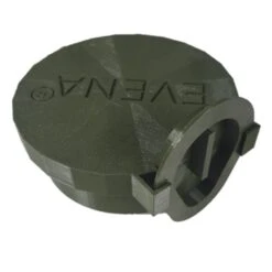 Mangeoire Pour Poule En Plastique Vert Tube Transparent 7kg Prima - Evena -Volaille Magasin mangeoire tube vert gris evena bouchon