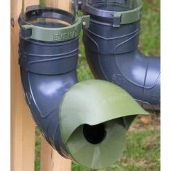 Mangeoire Pour Poule En Plastique Vert Tube Transparent 7kg Prima - Evena -Volaille Magasin mangeoire tube vert gris evena vue casquette