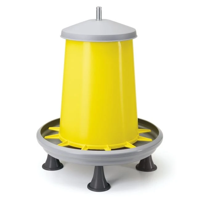 Mangeoire à Trémie Poule Tige Métal Et Pieds 5Kg - River Systems