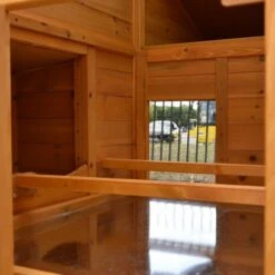 Poulailler Orava Toit Shingle Ouvrant 2 à 4 Poules 28 Poulailler Orava Toit Shingle Ouvrant 2 à 4 Poules -Volaille Magasin orava vue perspective