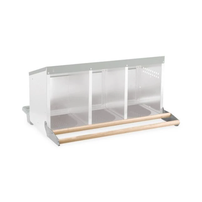 Perchoir En Bois Pour Pondoir Avec Fond Plastique 3 Compartiments - Gaun 3 Perchoir En Bois Pour Pondoir Avec Fond Plastique 3 Compartiments - Gaun