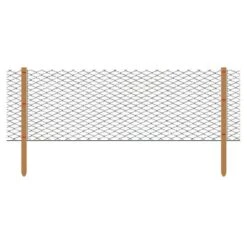 Piquet En Bois De Châtaignier Carré 4x4x200cm Pour Clôture X 9 -Volaille Magasin piquet bois traite longueur 200cm diametre 5cm classe 3 vue 3 1 2