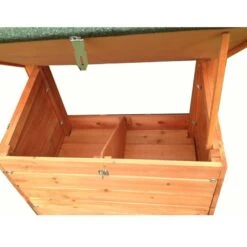 Pondoir Pour Poulailler Gaulois II -Volaille Magasin pondoir poulailler gaulois ii toit shingle vert interieur