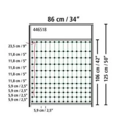 Porte Pour Filet Poule électrifiable 95 à 125 Cm - Kerbl 15 Porte Pour Filet Poule électrifiable 95 à 125 Cm - Kerbl -Volaille Magasin porte pour filet cloture poule kerbl filet 125cm