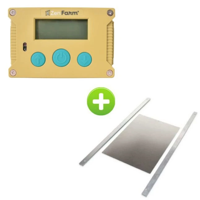 Portier Zen Farm Poulailler Et Trappe En Aluminium Taille Small 3 Portier Zen Farm Poulailler Et Trappe En Aluminium Taille Small