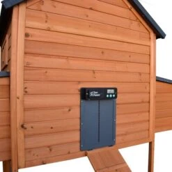 Portier Zen Farm Monobloc Autonome Sécurité Renforcée Poulailler -Volaille Magasin portier zen farm monobloc autonome installe zoom