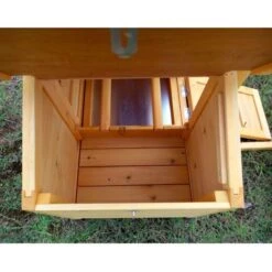 Poulailler Bantam L 1 à 2 Poules Toit Shingle -Volaille Magasin poulailler 1 a 2 poules bois bantam l pondoir ouvert